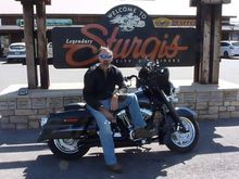 Heading to the Badlands from Sturgis