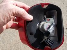 Light rear/connection