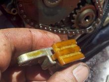 Outer tensioner on roller