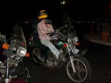 What I look like after a 500 mile day.