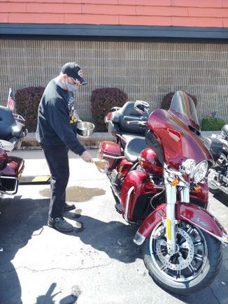 N. Falls H.O.G. Bike Blessing at American HD in May