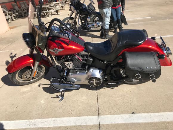 Seat on a 13 Fatboy lo
