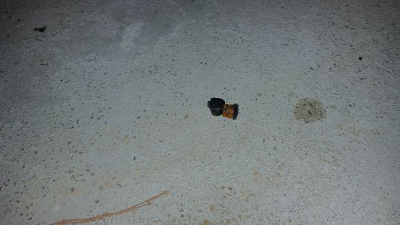 pulled the plugs out with wine cork tool.... yes.. a wine cork tool

thank you forum