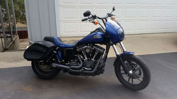 Leather Pros T-sport Saddle bags.