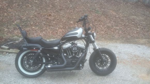 Didnt get both tires on today but....