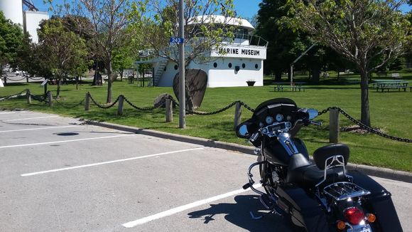 Museum and water front park Goderich