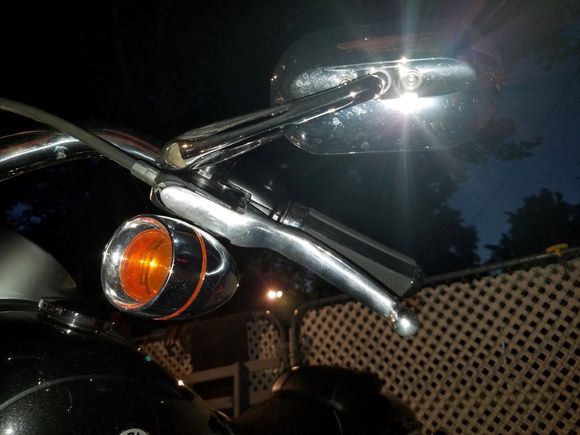 Kuryakn Deep Dish Bezel for Turn Signals, HD Airflow Grips, Mutt Mirrors