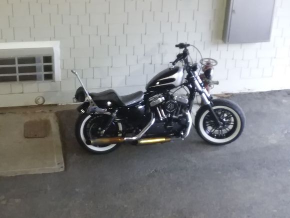 I don't see me ever wanting to get ride of my sporty but you got a nice ride. Each to his own. 