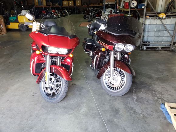 comparing the old to new the day I bought the 2018