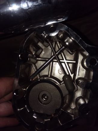 cover with cable still attached