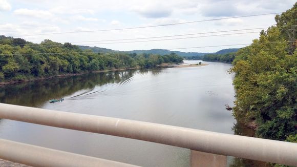 The White River.