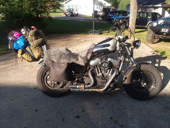 I have to say im satisfied. It took me a minute to get her where i wanteded her but if im not satisfied,  its cause for the last 4 months, all i have time to ride is to work and back. Im to the place where my bike fits me. Love the sporty!!