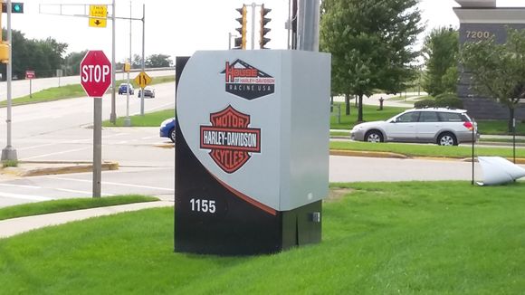 From there we took a nice country ride to House of Harley in Racine, WI.