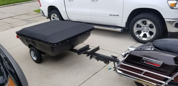 First test pull around the block