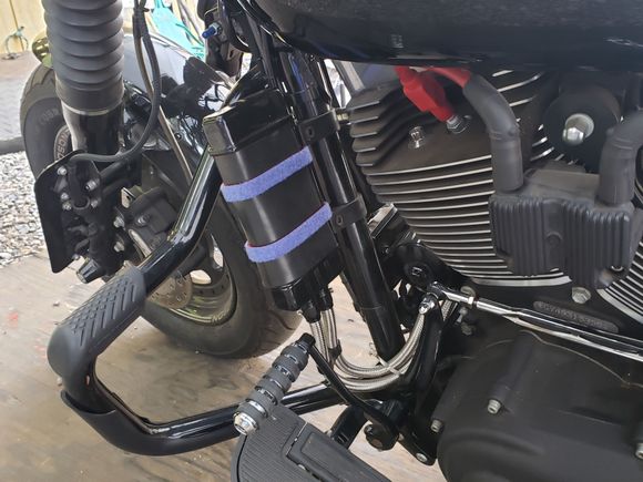 Jeggs 10 row oil cooler with winter cover