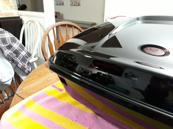 Close up of repaired area 