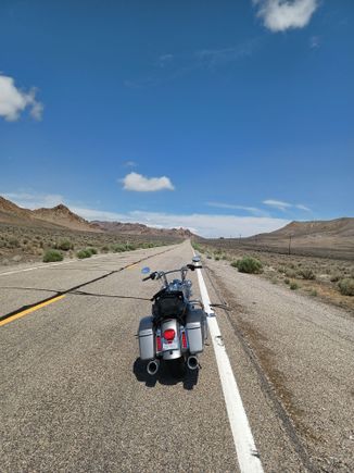 Lonely NV Hwy 6 heading to Tonapah