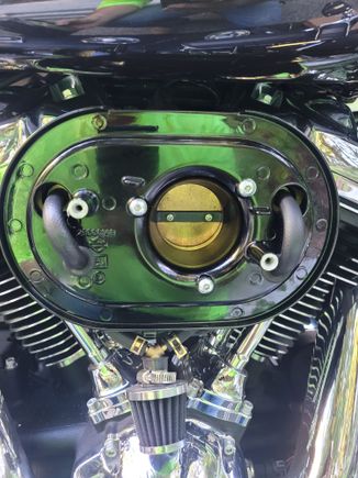 Keep my oil about 1/2 qt low wash filter every 1000 throw it back on, take 5 min.