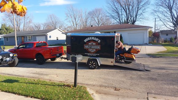 Load 'em up, moving 'em out.....