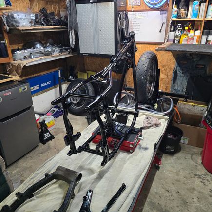 Finally back from powder coat!