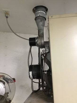 Top blower is the new one