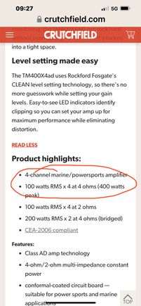 True RF amp