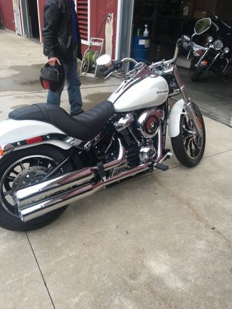 2018 stock Softail Low Rider 