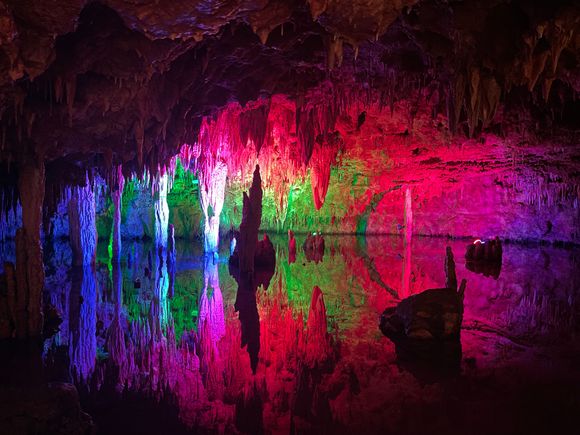 Bit of colored light here…