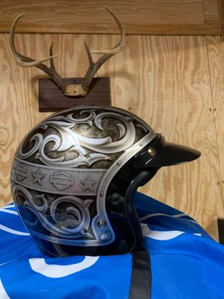 Bell Custom paint by Bruce Koch $100 plus $15 to ship

Schuberth C3 Pro full face modular Large $175 plus $20 to ship New in box
Call 251-610-8582