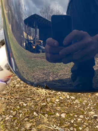 This pic and the ones that follow are from after I polished and sealed the fender,  the ones above it are from before