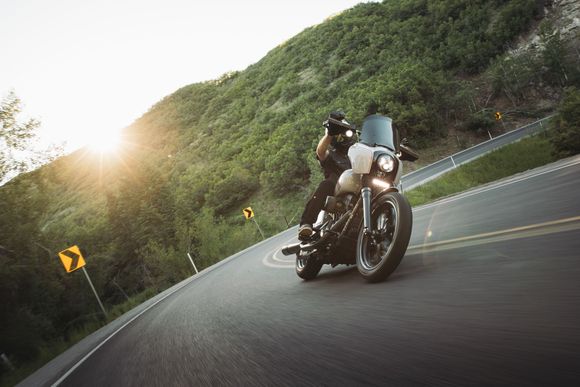 Just out for a leisurely evening cruise through one of the numerous local canyons.  
