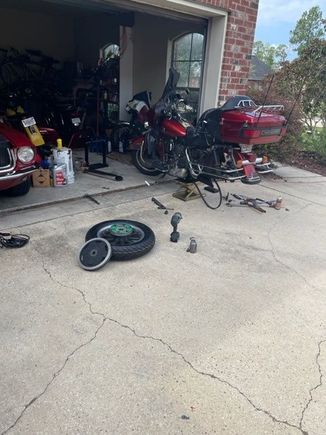 September 2023 tire rear tire change