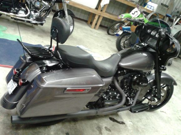 was on our 14 street glide