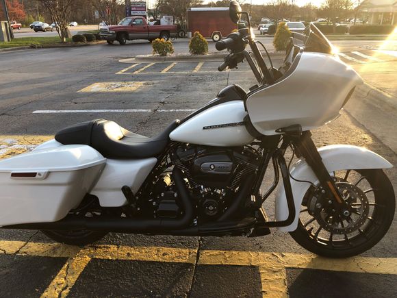 Side view of my bike