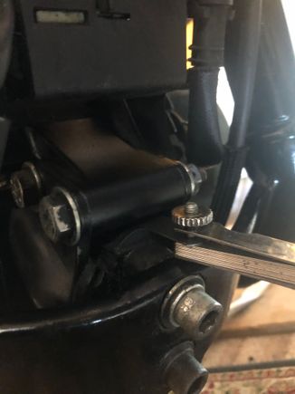 I can get a blade in there but it takes a little pressure.