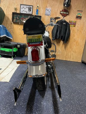 personal plate came next