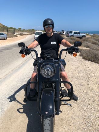 At the coast of Santa Pola Spain