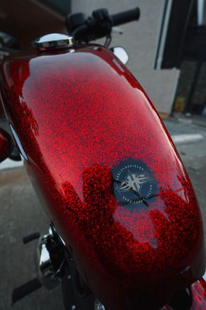 Hard Candy Custom, Big Red Flake.