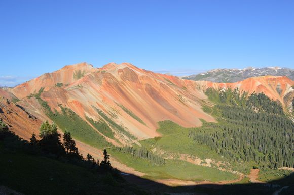 Ouray Area - We rented a jeep and road the mountain trails.  We had a blast.  We crossed over three mountain passes.