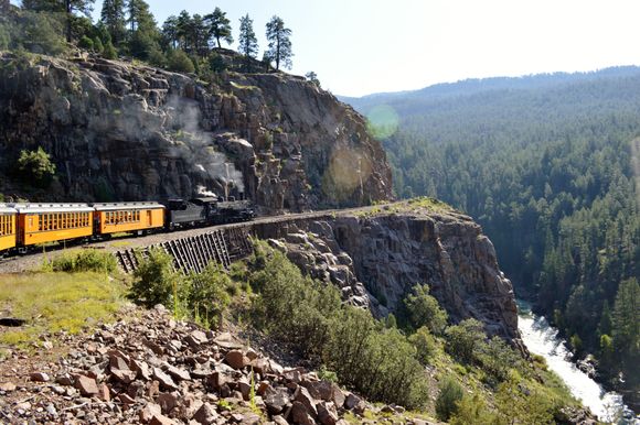 Durango to Silverton Train - We enjoyed the ride.