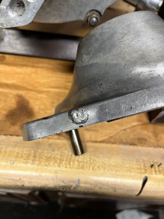 Welded hole number two. 
What gives?