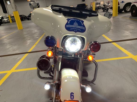 High beams, top light is out