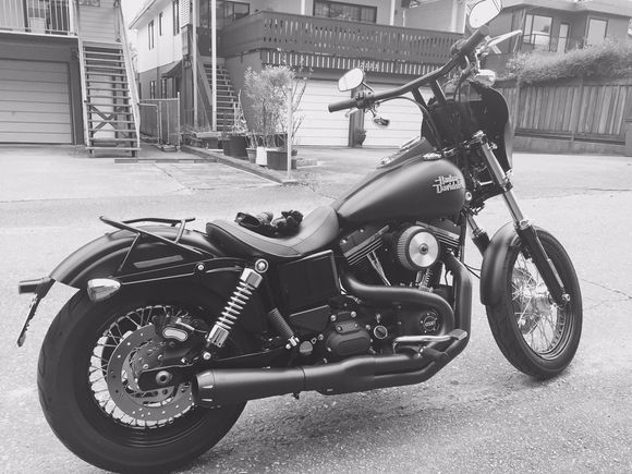 Drag Specialties T-Bars installed