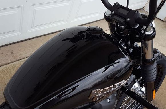 HD Black Gas Cap