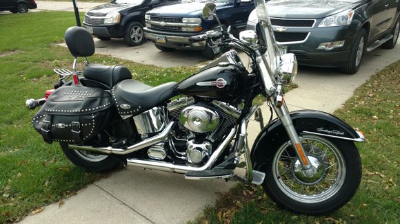 Day 1 - Brought my New 2002 Heritage home...