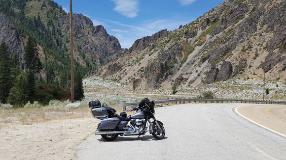 South Fork Payette River gorge ID Hwy 17/