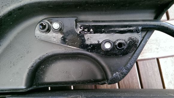 I have also now removed both the front bosses