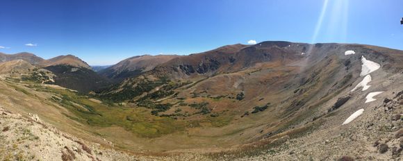 Look carefully and you will see Elk in the valley