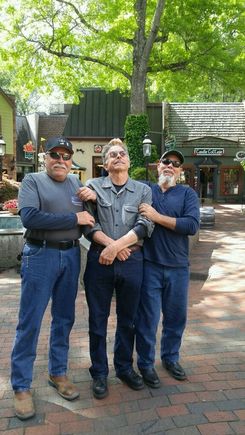 Weekend At Bernie's with Bill, Louis (Bernie) and Chuck Gatlinburg TN 4.21.16