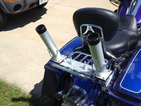 Bolted to rack